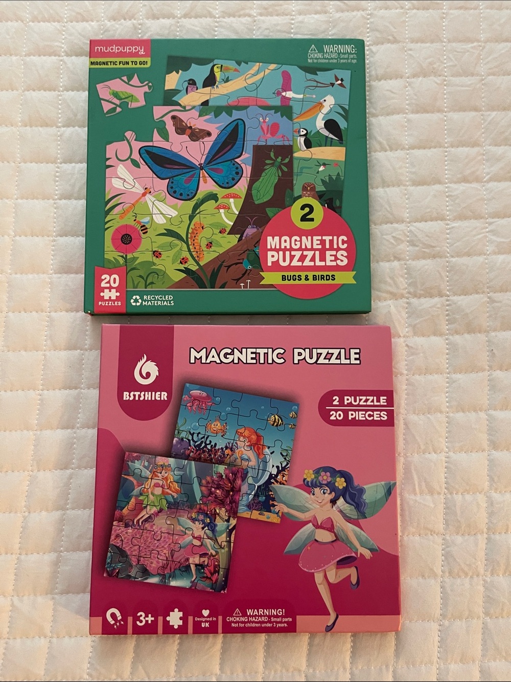 Magnetic Puzzles - Bugs & Birds, Fairies